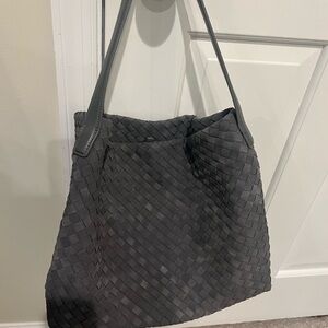 Woven Shoulder Bag Bottega inspired
